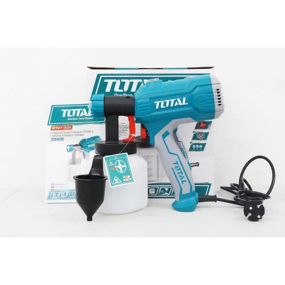 Total TT3506 Electric Paint Spray Gun 450W | Total by KHM Megatools Corp. Total TT3506 Electric Paint Spray Gun 450W | Total by KHM Megatools Corp.